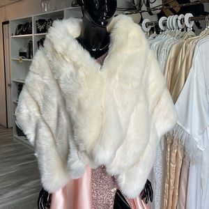 BRAND NEW! Faux Fur cape